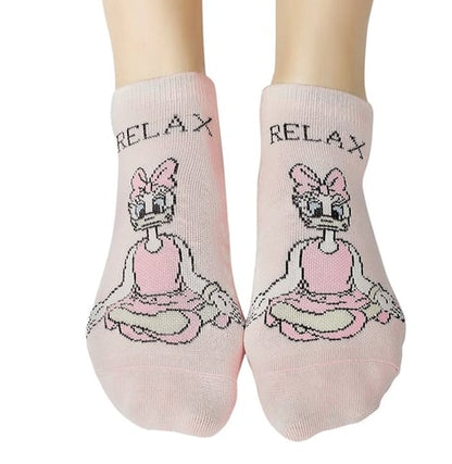 Disney Minnie Mouse Women’s Crew Socks – 2Pair Gift Set [Yoga Socks]