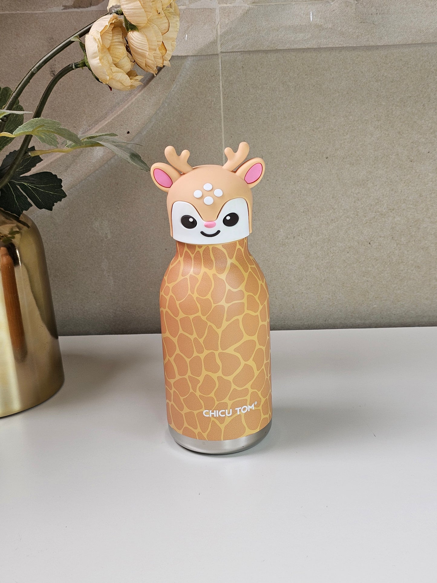 Chicu Tom - 3D Animal Steel Bottle
