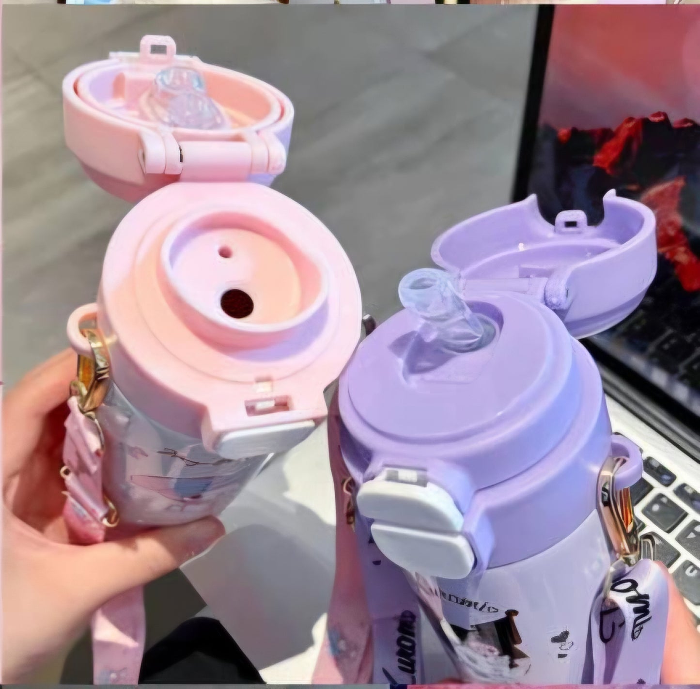 Sanrio Theme Water Bottle.
