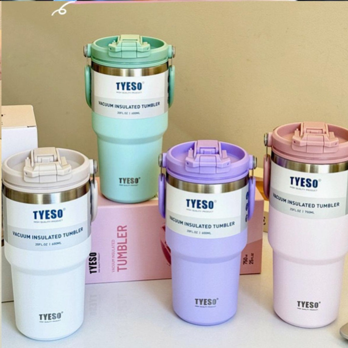 Tyeso Insulated Tumbler [600ml]