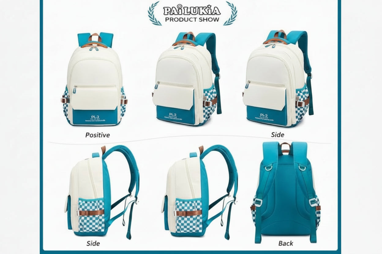 Multi-Compartment Kids Backpack | Waterproof School Bag with Laptop Space.          [9-14 years]