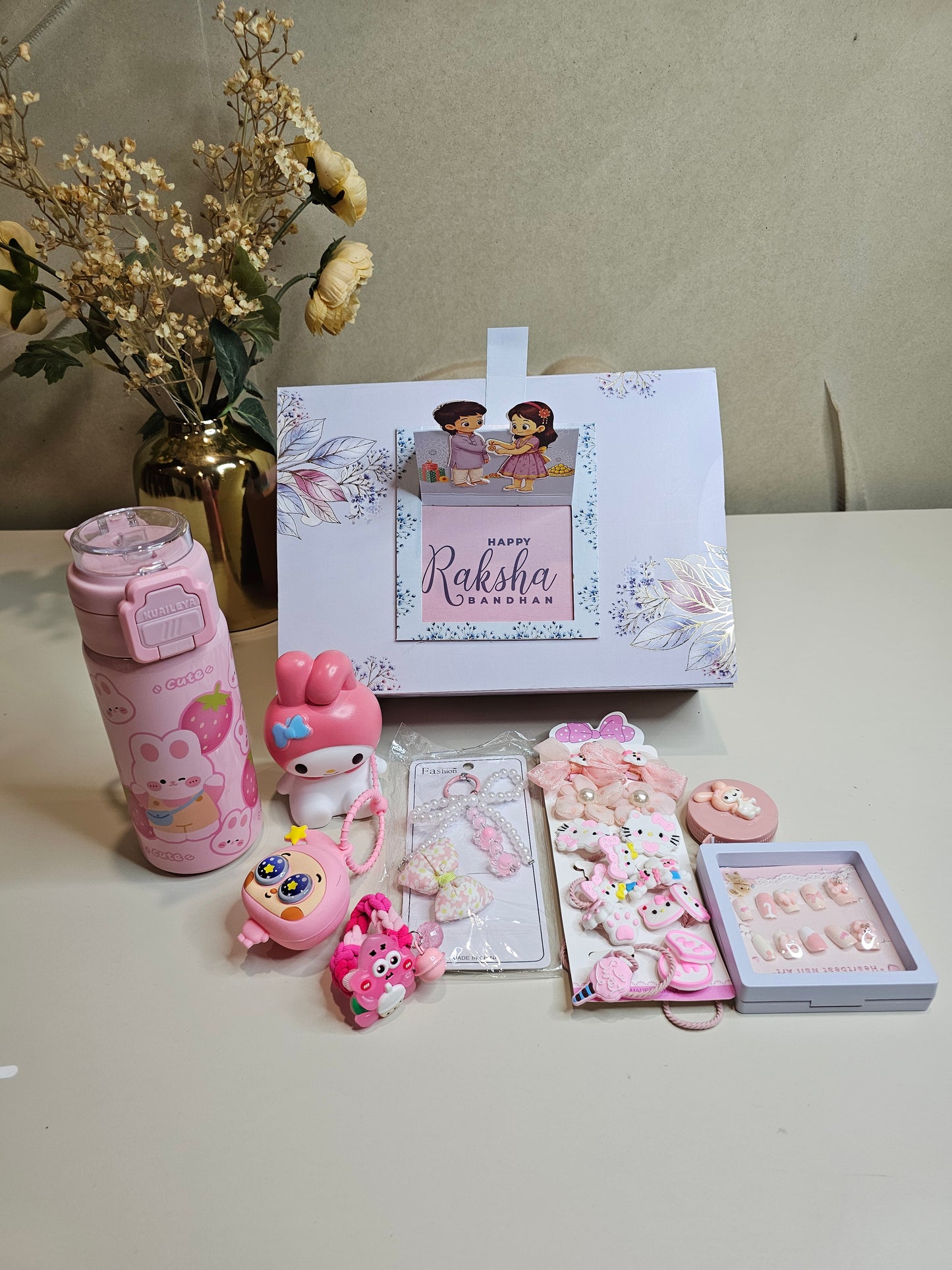 Premium Rakhi Hamper for Sister/Niece | Luxury Rakhi Gift Box.
