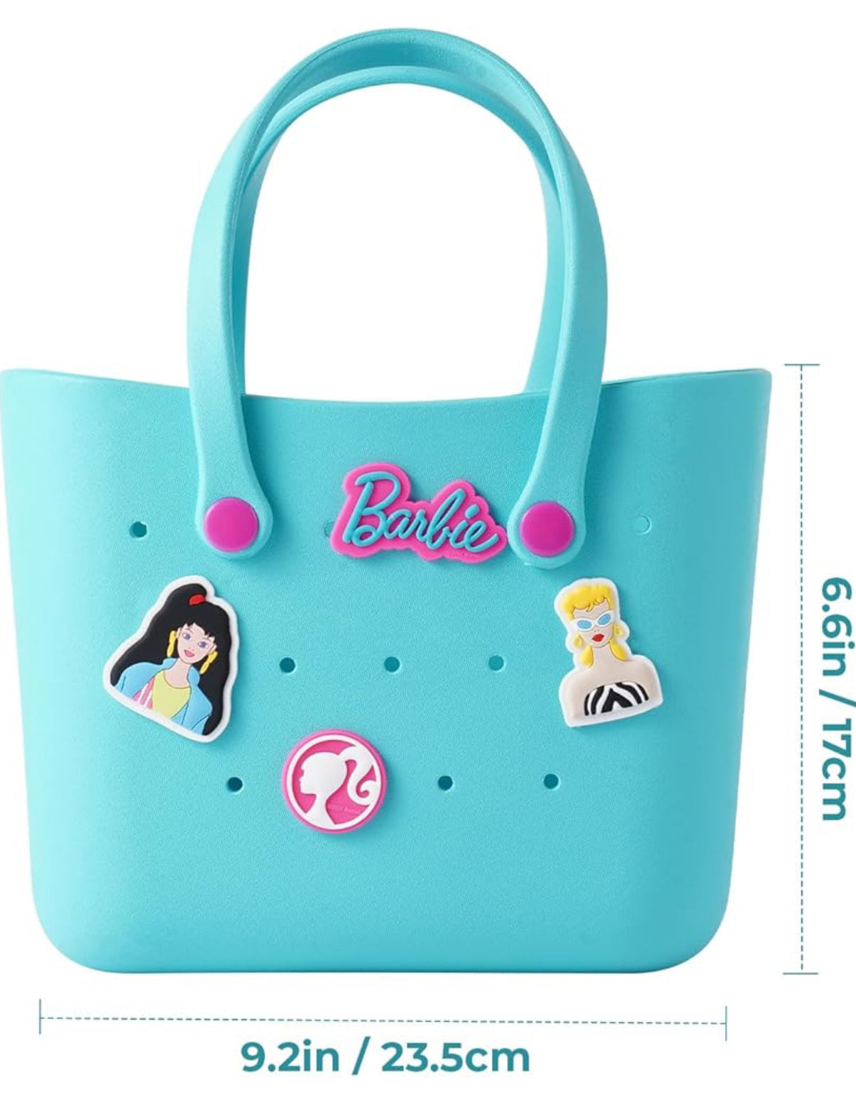 Barbie Charm Tote Bag - Miniso