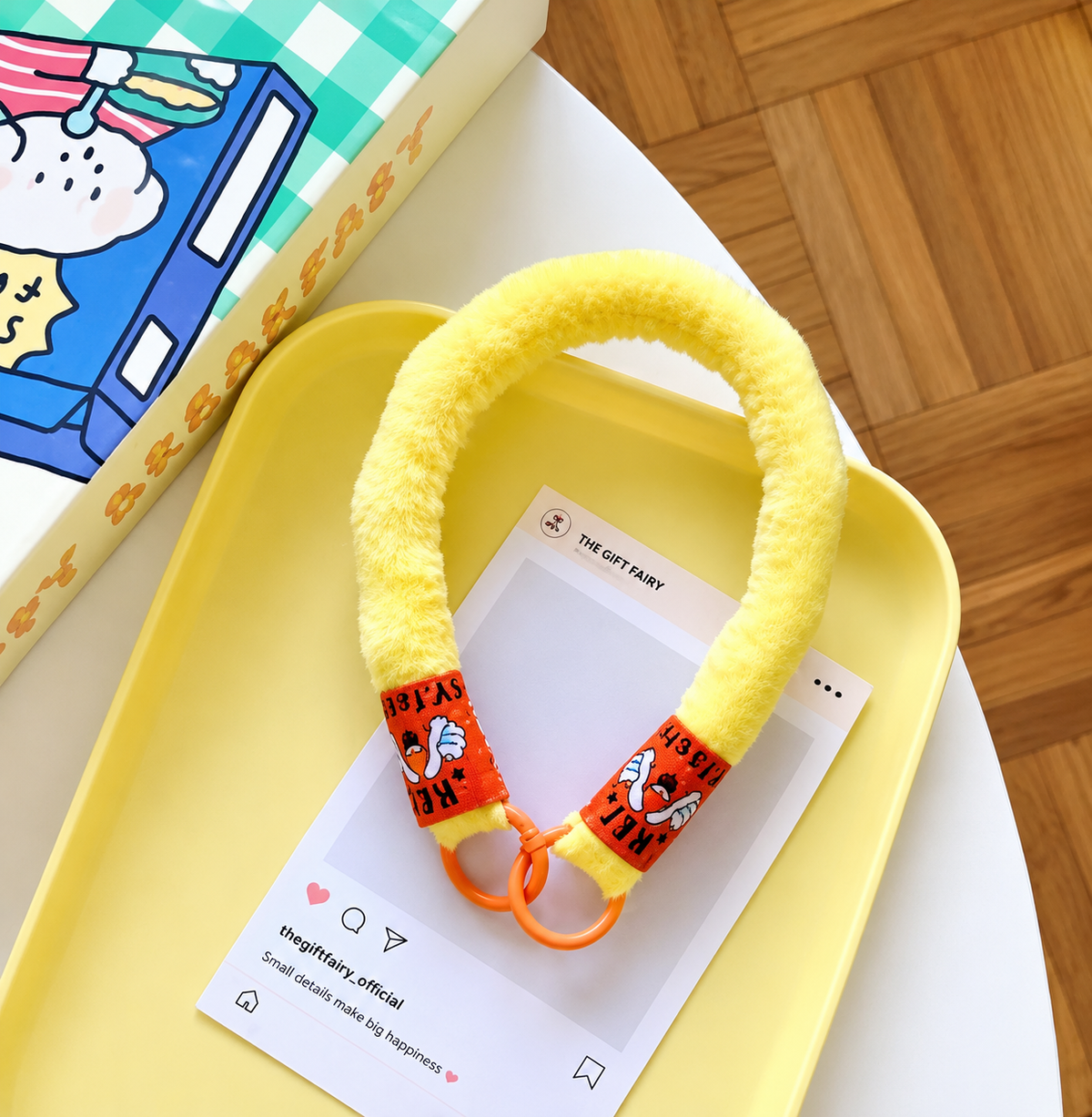 Fluffy Plush Wrist Strap | Cute Plush Hand Strap