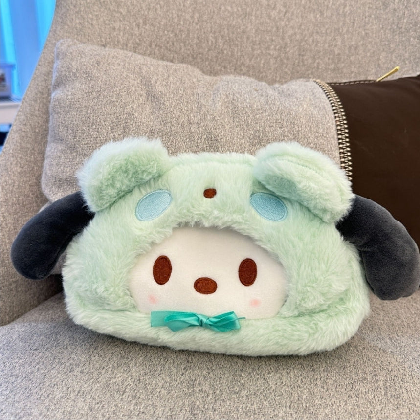Cute Plush Cartoon Character Pencil Pouch
