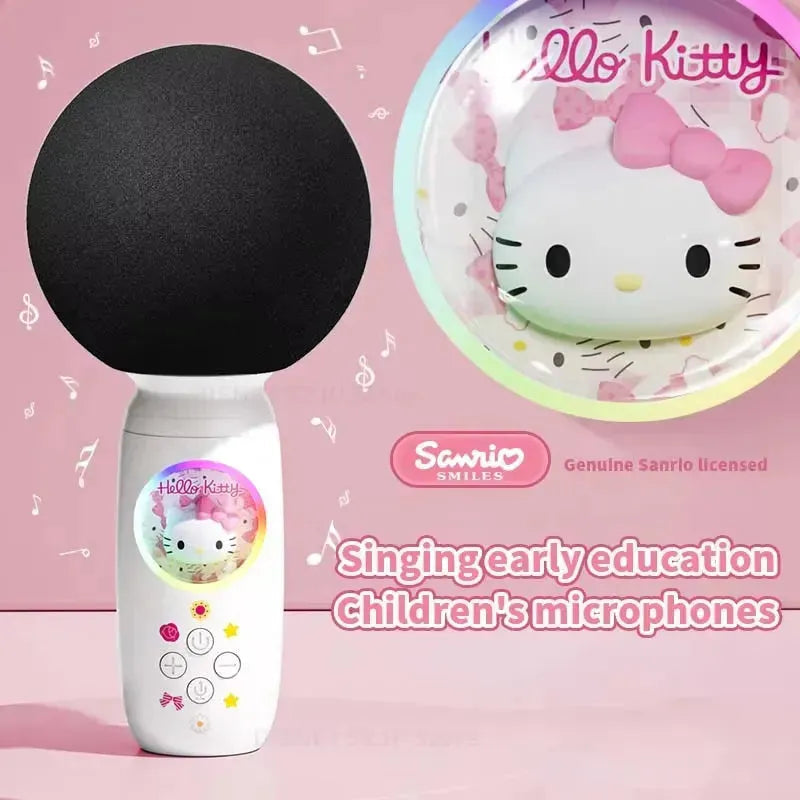 Sanrio HD Wireless Karaoke Microphone with Bluetooth Speaker