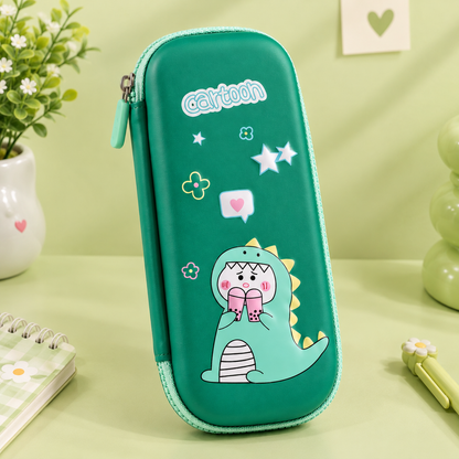 Cute 3D Dinosaur Hard Shell Pencil Case