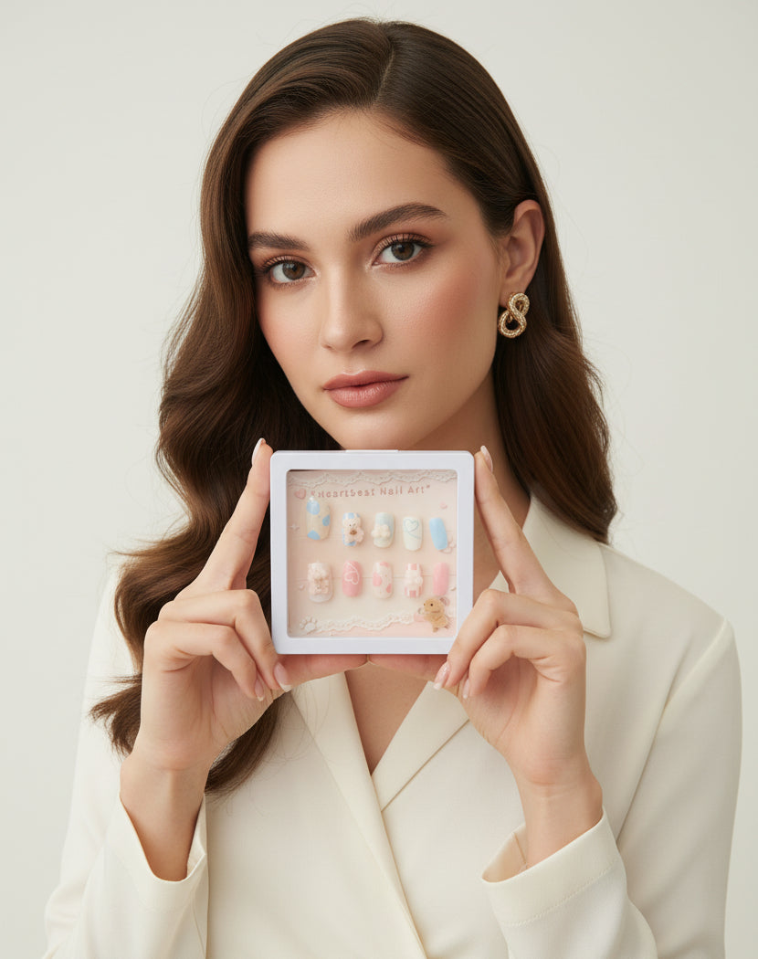 Aesthetic Press-On Nails for Kids.