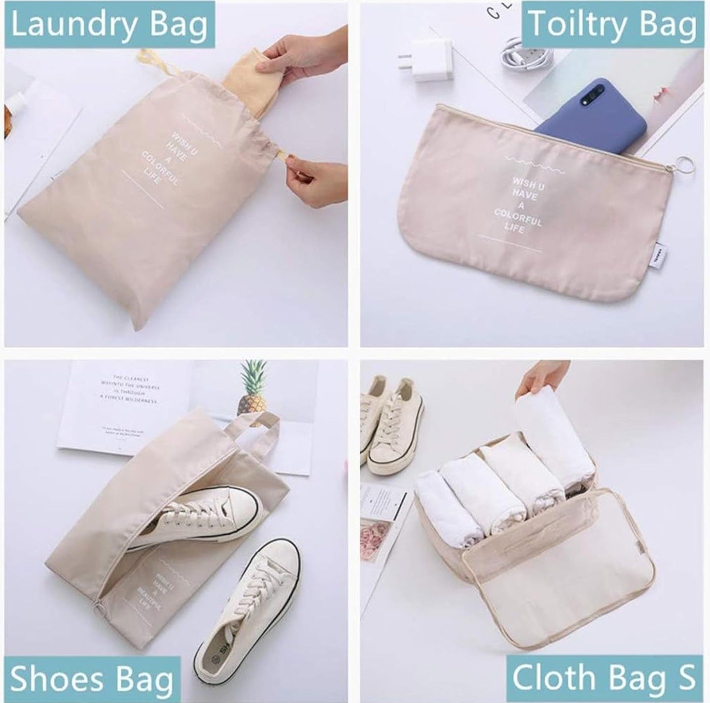 Luggage Organiser [Pack of 7]