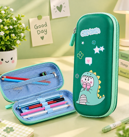 Cute 3D Dinosaur Hard Shell Pencil Case