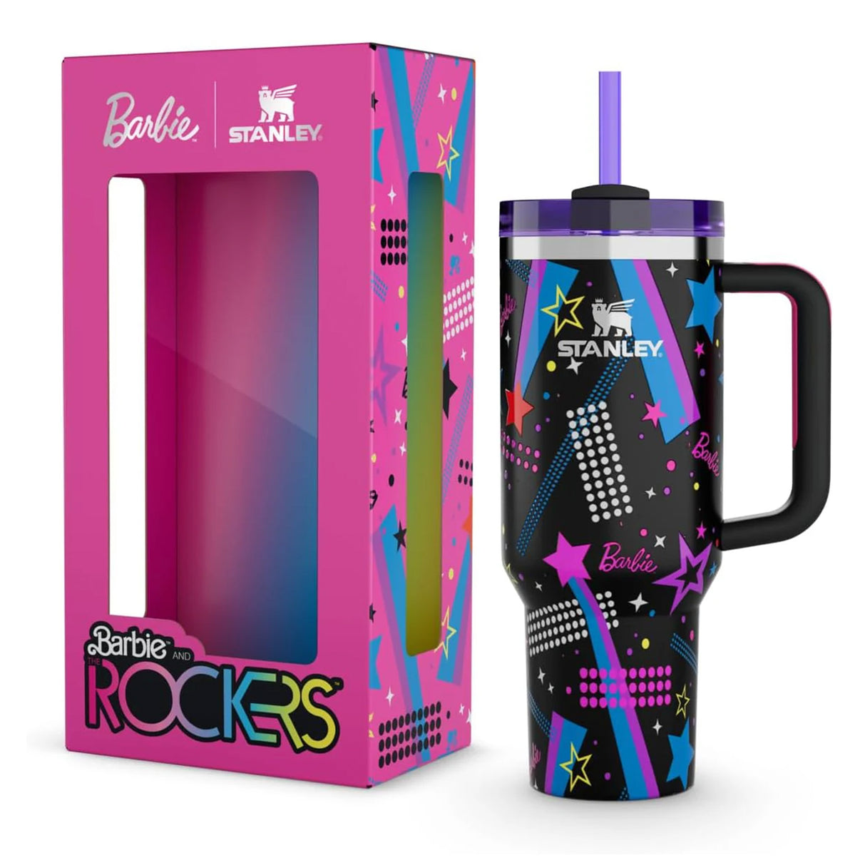 Stanley × Barbie Edition '80s Rocker Quencher | 1.18Ltr |