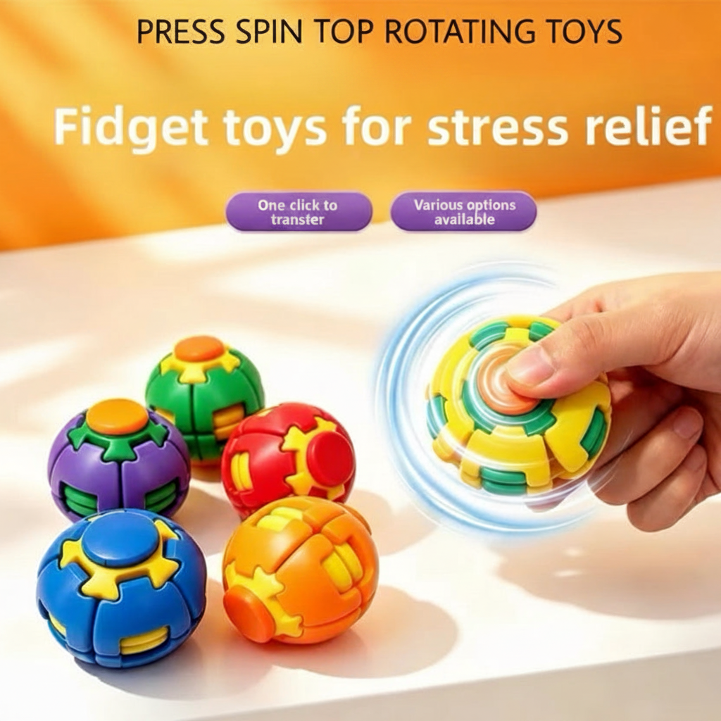 Fidget Decompression Ball – Stress Reliever