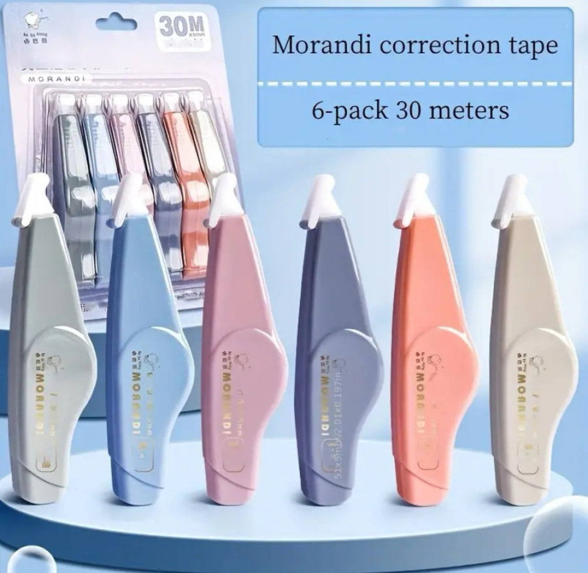 Morandi Correction Tape - 30mtr.