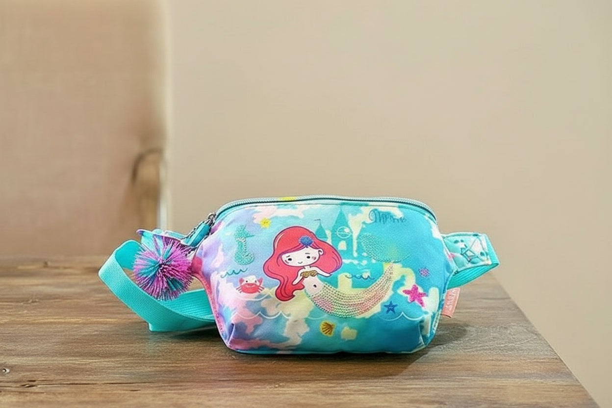 Vest Kids Cartoon Waist/Crossbody Bag.