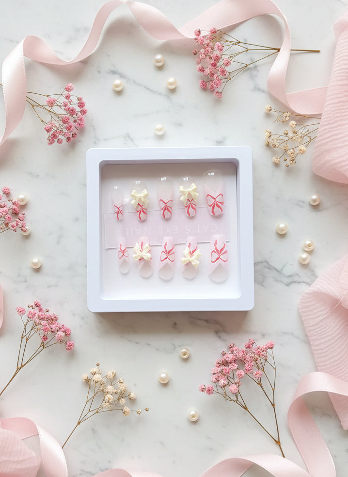 Pinteresty Inspired Press On Nails.