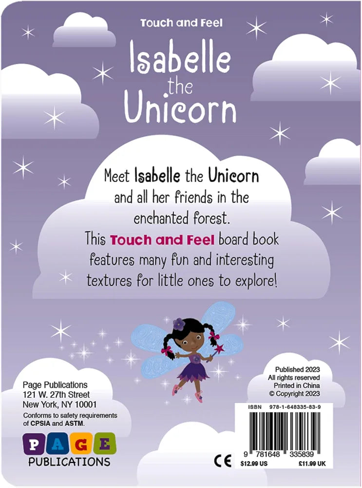 Isabelle the Unicorn Touch and Feel