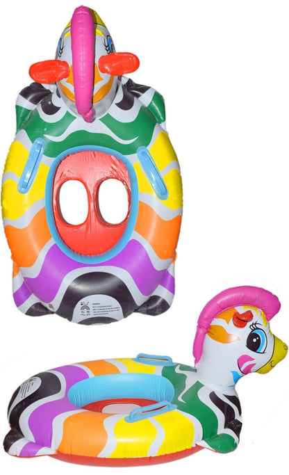 SWIMMING RING WITH SEAT.[Unicorn]