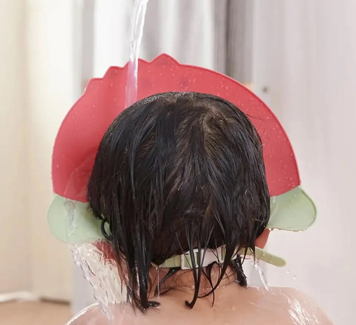 Adjustable Kids Shampoo Shower Cap – Eye Protection Bath Hat
