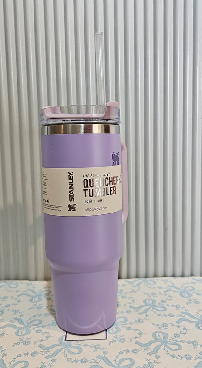 Stanley Quencher H2.0 FlowState™ Tumbler – Purple | 30oz (0.88L) | Side Handle & Straw 099G