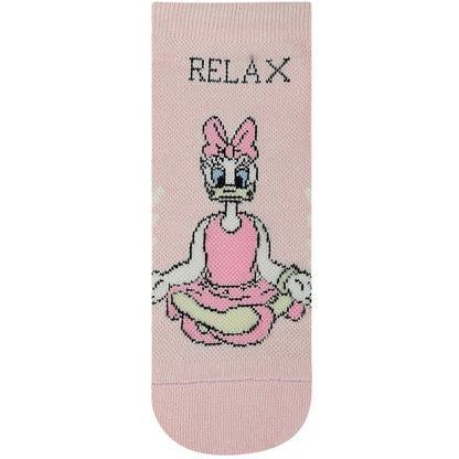 Disney Minnie Mouse Women’s Crew Socks – 2Pair Gift Set [Yoga Socks]