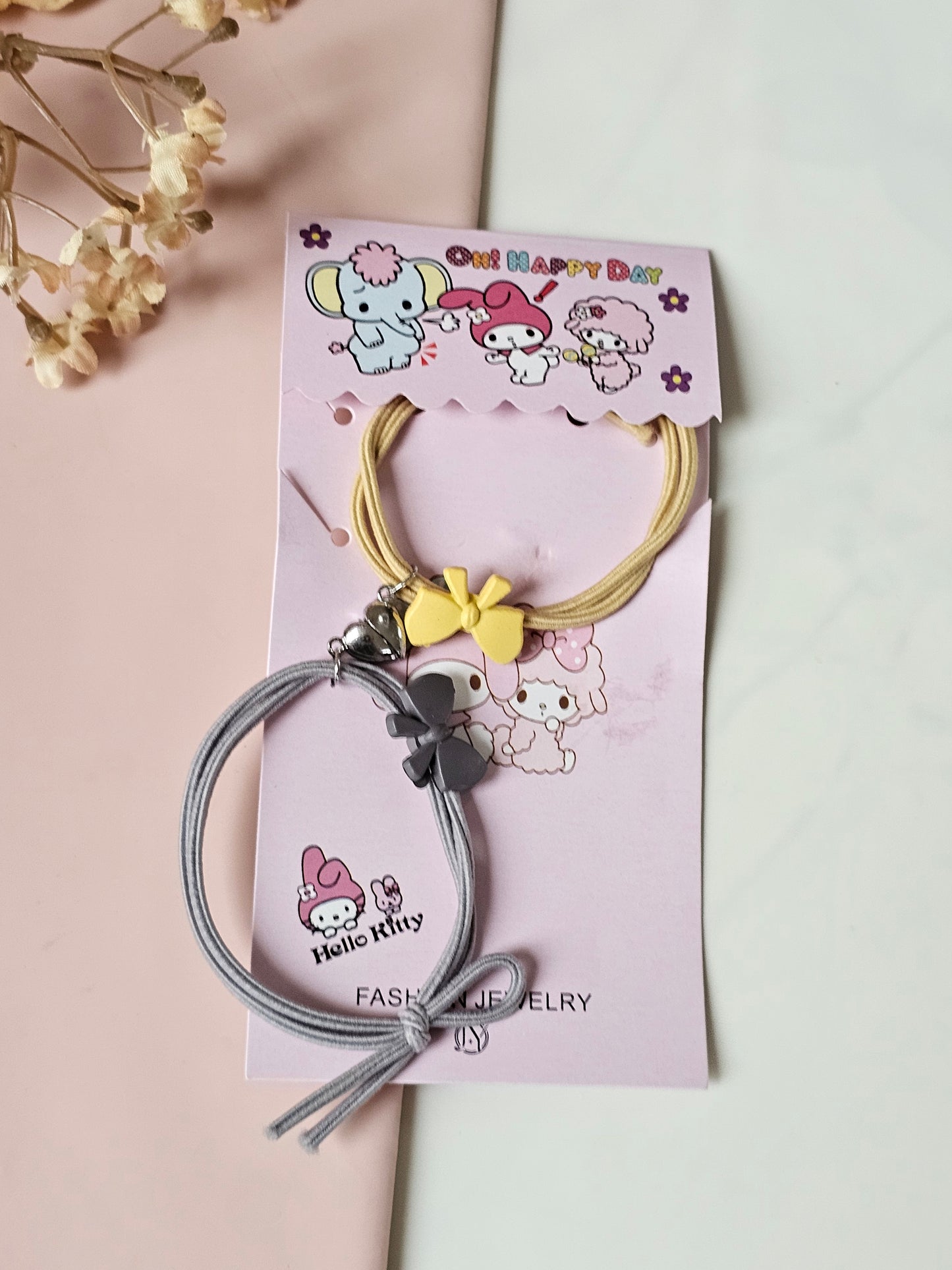Magnetic Friendship Bands (Set of 2) | Cute Matching Bracelets for Best Friends