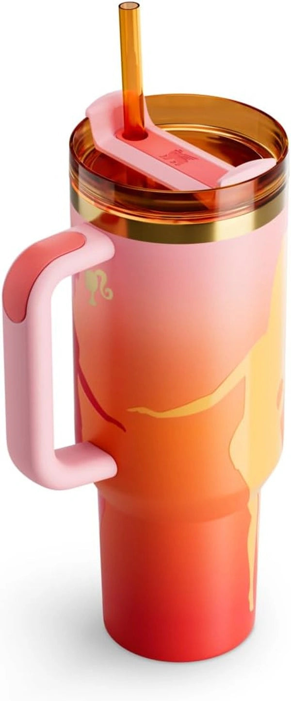 Stanley x Barbie 60s Twist ’N Turn Quencher | 1.18 L | Retro Glam Tumbler | Limited Edition |