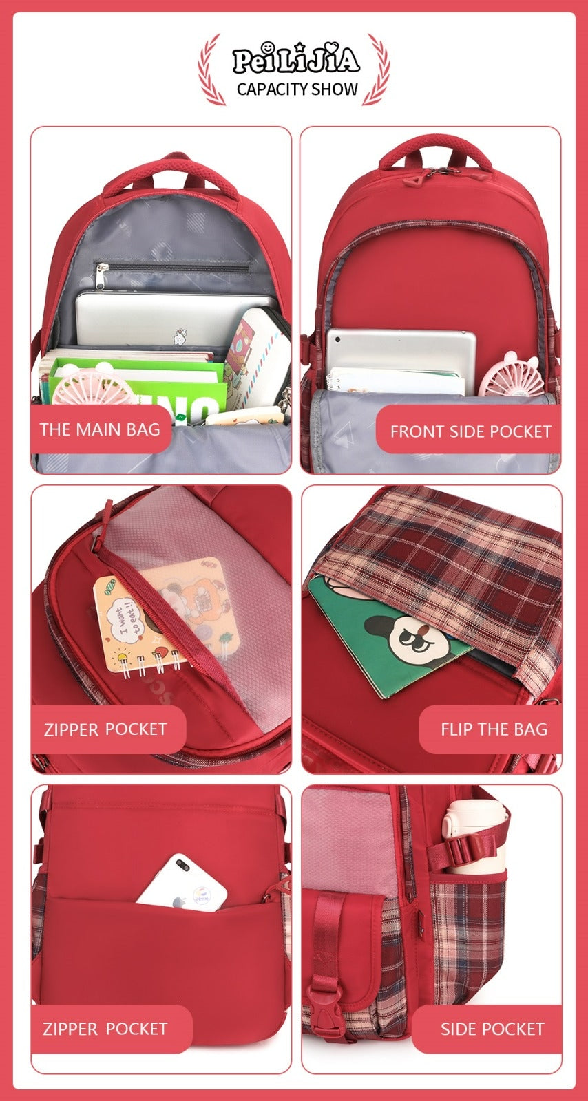 Scotia Luxury School Bags. [18inches]