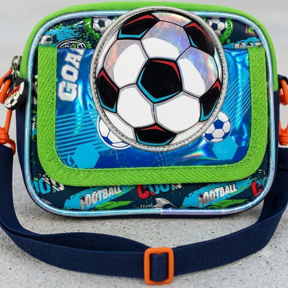 VEST Kids Holographic Sling Bag | Cute 3D Cartoon Crossbody Bag for Boys & Girls