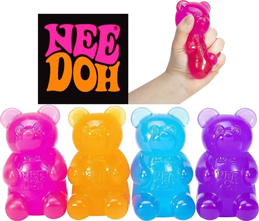 Nee Doh Gummy Bear - 1pc