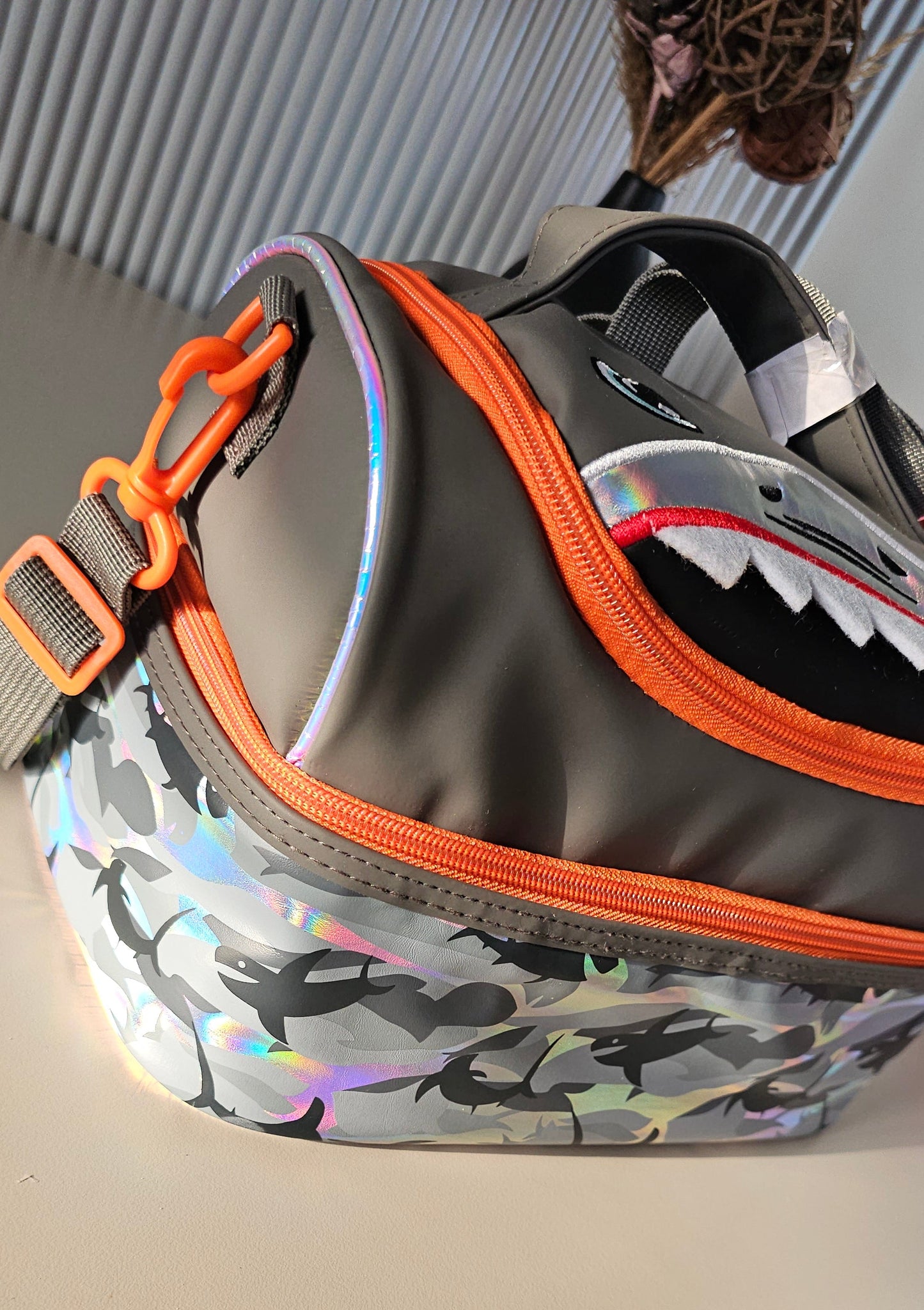 Vest Brand Premium Insulated Dual Compartment Lunch Bag | Durable & Washable | Dino | JCB  Basketball.
