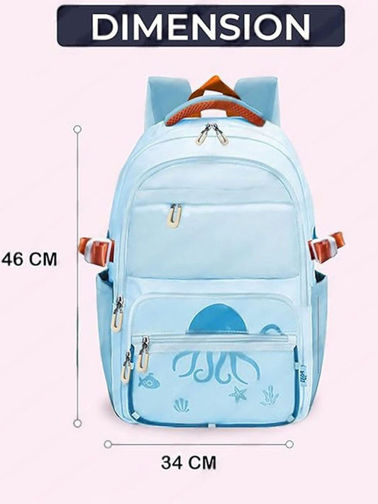 Sporty Ocean School Combo. [18inches Bag]