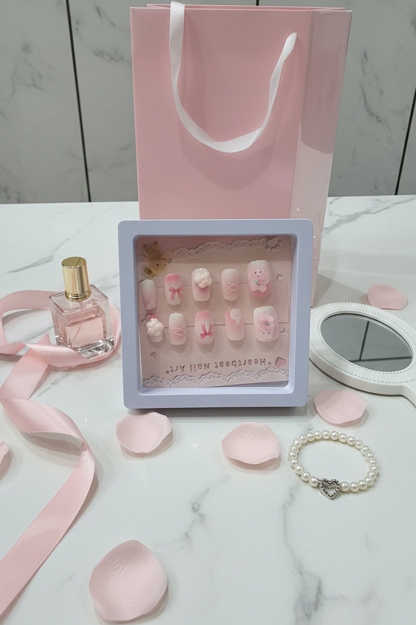 Aesthetic Press-On Nails for Kids.