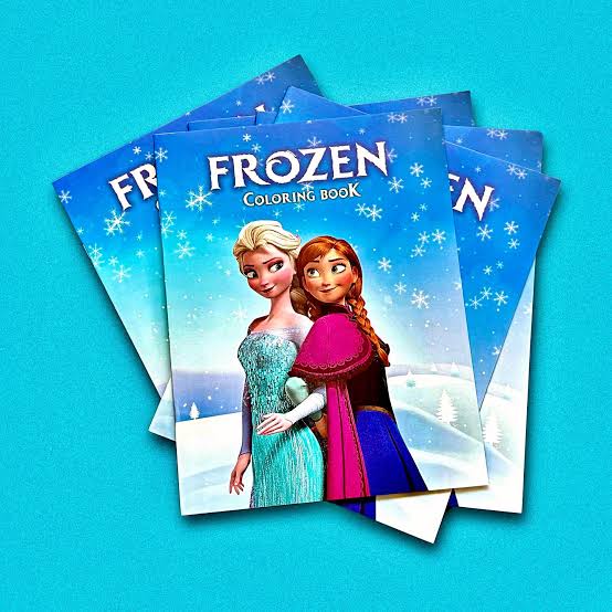 Big Colouring Book [Frozen, Space, Unicorn]