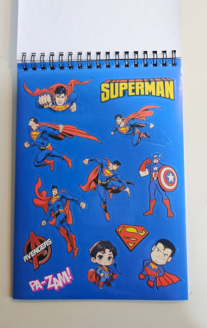 Marvel Comics Super Heroes | Sticker Book | 180+ Stickers