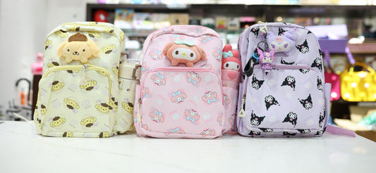 Sanrio Character Preschool Backpack – Lightweight 12*10" Kids Bag