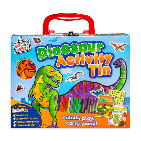 Bookoli Colour & Carry Dinosaur Fun Case.