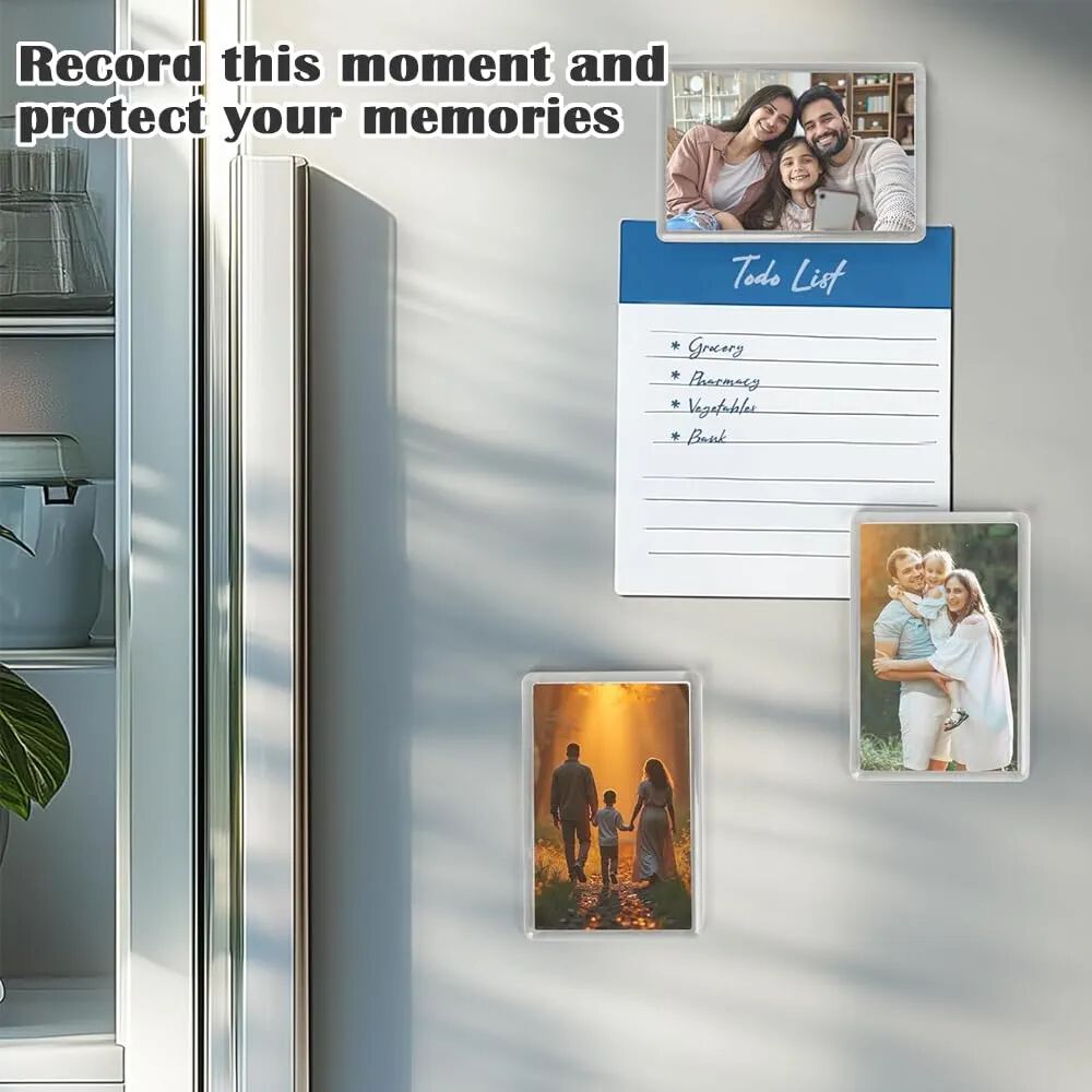 Acrylic Magnetic Photo Frame [Portrait]
