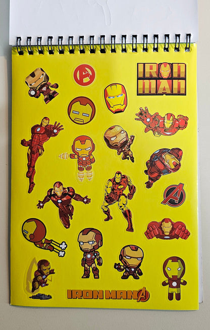 Marvel Comics Super Heroes | Sticker Book | 180+ Stickers