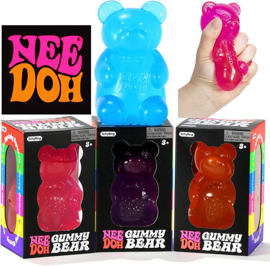 Nee Doh Gummy Bear - 1pc