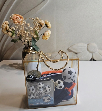 Football × Rakhi Hamper | Personalised Sports Gift Hamper for Kids