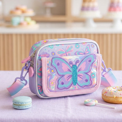 VEST Kids Holographic Sling Bag | Cute 3D Cartoon Crossbody Bag for Boys & Girls