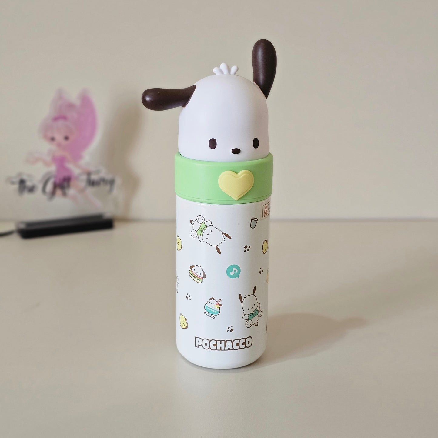 Sanrio Insulated Thermos Bottle with 3D Character Lid