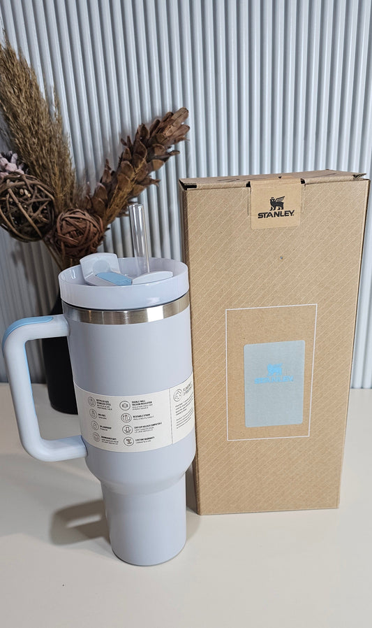 Stanley Quencher H2.0 FlowState™ Tumbler | Moonstone Grey | 1.18L | 40oz | 991C