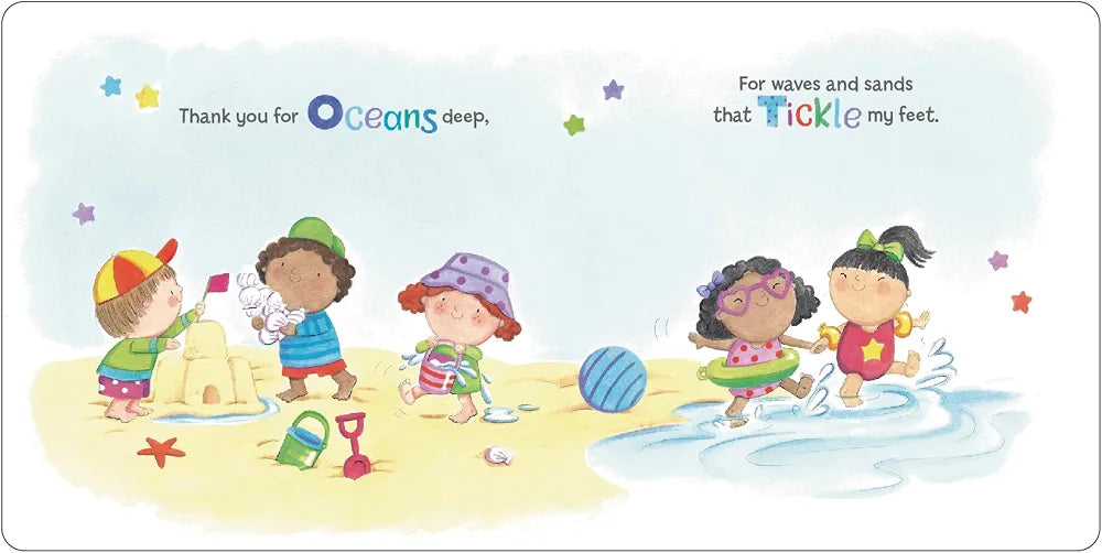 Thank You God (Padded Board Book): A Gentle Faith Book to Share with Little Ones
