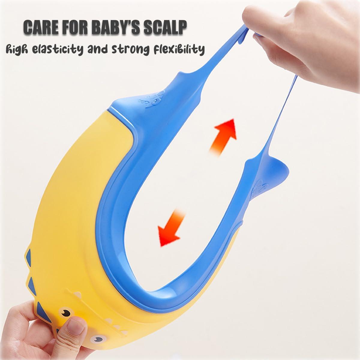 Adjustable Kids Shampoo Shower Cap – Eye Protection Bath Hat
