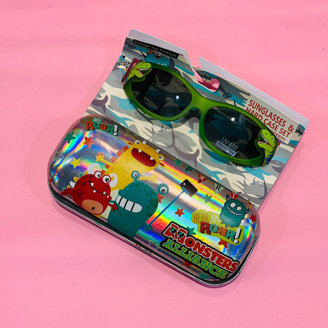 Premium Unicorn Sunglass with Exclusive Print Case |UV Protection Shades for Girls.