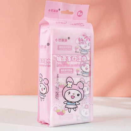 Cute n Handy Wet Wipes - 8x8 box