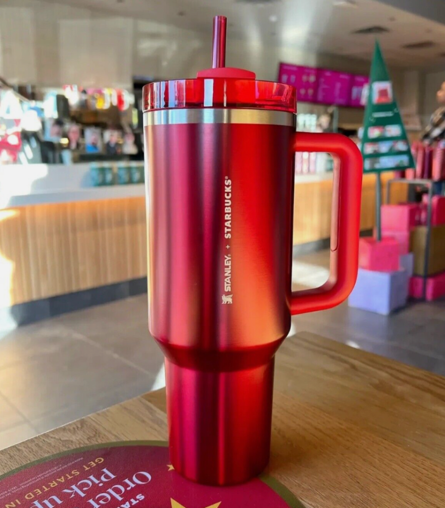 Starbucks x Stanley Limited Edition FlowState™ Tumbler – Rose Red | 40oz (1.88L)