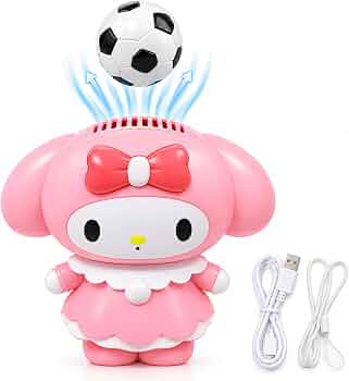 2-in-1 Mini Fan & Ball Blower Toy – Cute Portable Air Blower