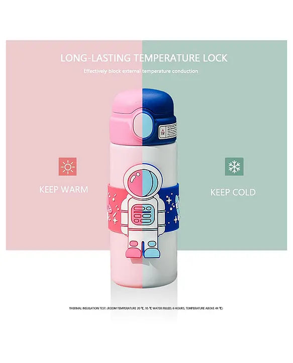 Astronaut Double Wall Stainless Steel Bottle | Insulated Water Bottle For Kids| 500ml.